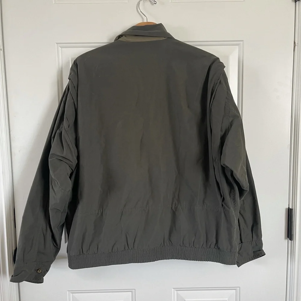Faconnable Dark olive Bomber Jacket